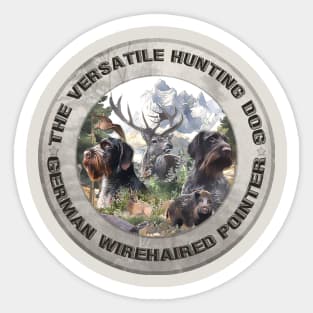 German Wirehaired Pointer Sticker